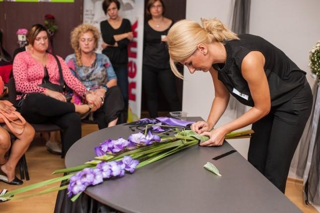 Małgorzata Niska pokaz florystyczny RENK