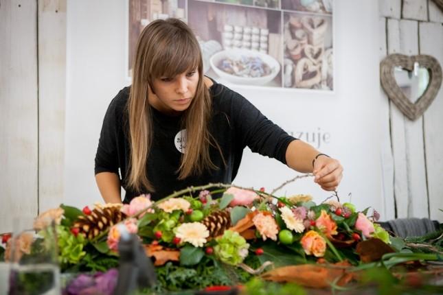 Warsztaty florystyczne Przemek Biegaj