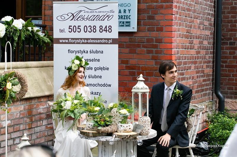 Pokaz florystyki ślubnej - Alessandro