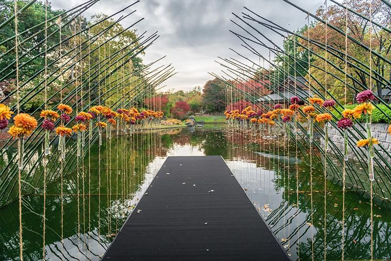 Duża forma florystyczna, ogrody japońskie, Hasselt