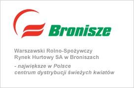 Warszawski Rolno-Spożywczy Rynek Hurtowy SA w Broniszach – największe w Polsce centrum dystrybucji świeżych kwiatów