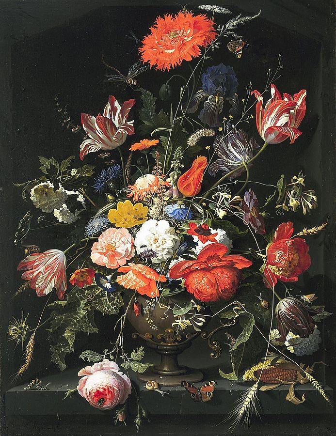 kwiaty w baroku