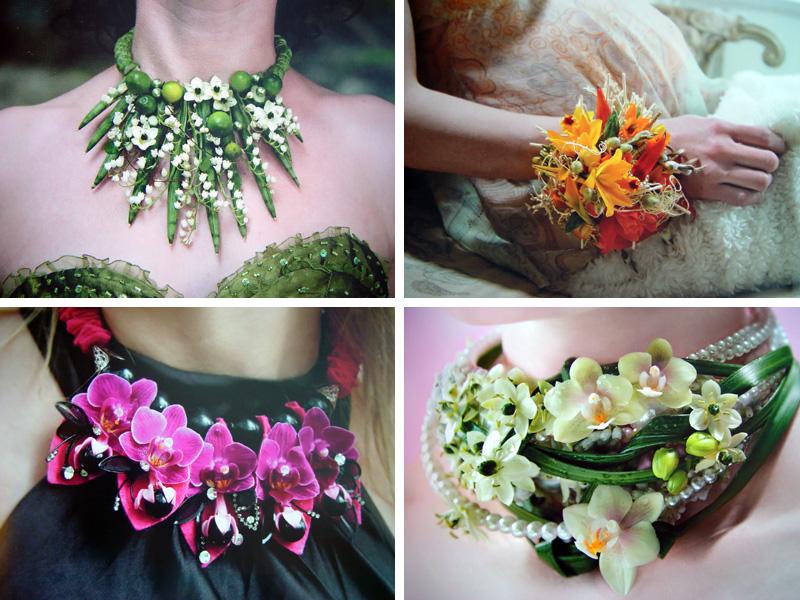 Pirjo Koppi Beautification With Floral Jewellery