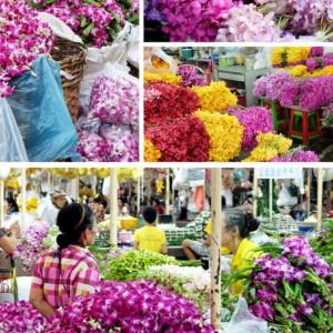 Hurtowy rynek kwiatów w Bangkoku, czyli FotoFlorystyczne pocztówki z Tajlandii cz. II