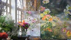 Kwiatowy raj francuskiej artystki Claire Basler