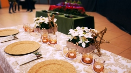 Świąteczna dekoracja stołów