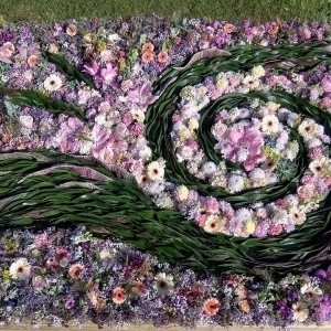 "Ziedu virpulis" -Międzynarodowy Festiwal Dywanów Kwiatowych w Windawie