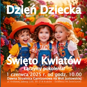 Kwiaty, rodzina i radość w jednym – festiwal w Krakowie już 1 czerwca