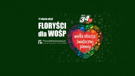 Floryści dla WOŚP - kiedy branża jest naprawdę widoczna