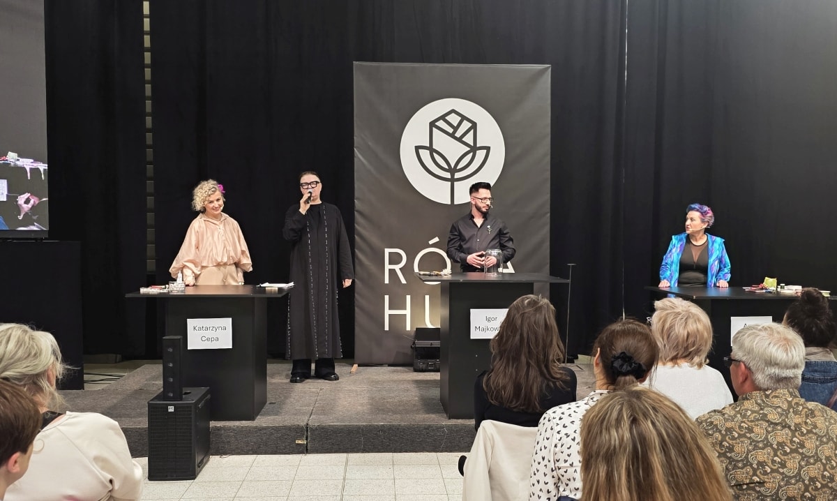 Od lewej: Katarzyna Cepa, Artur Trzcianka, Igor Majkowski i Anna Smolińska